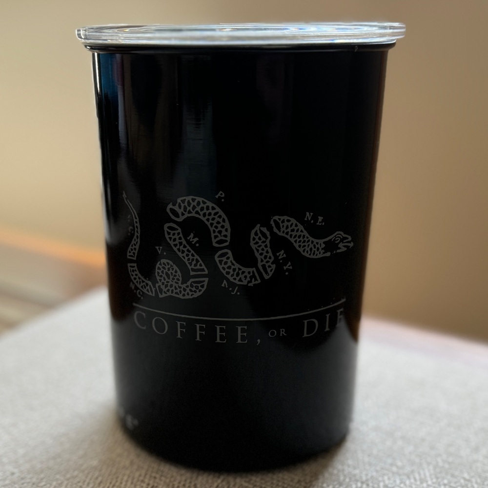 Airscapes Black Rifle Coffee Company canister